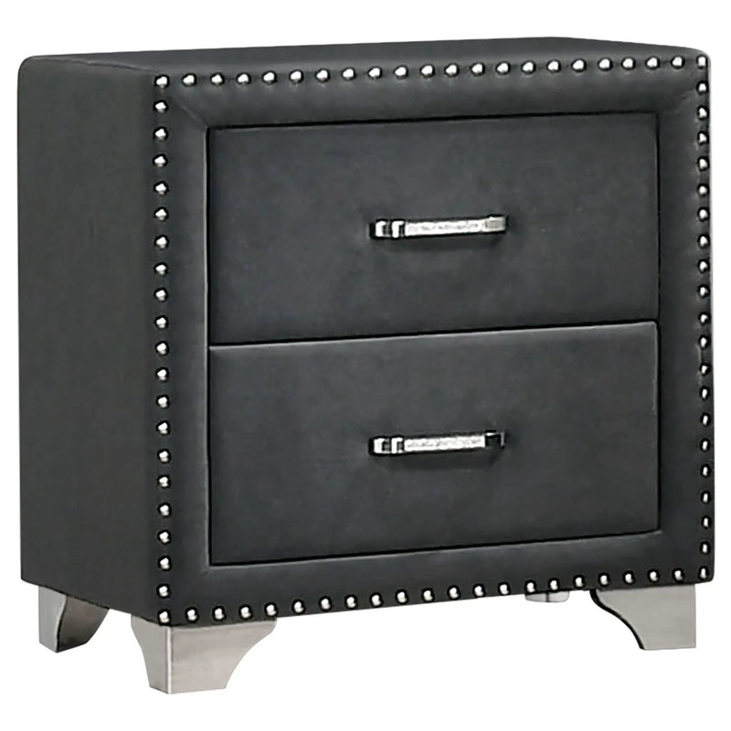 Melody 5-piece Eastern King Bedroom Set Grey by Unique Piece Furniture