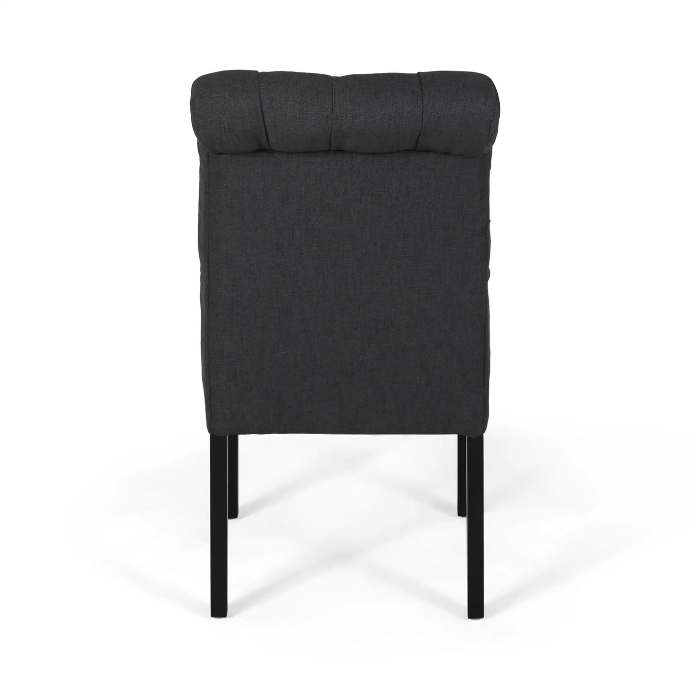 Broxton Tuft Dining Rolltop Chairs With Button Tufted Backrest (Set of 2) by HouseOfZazla