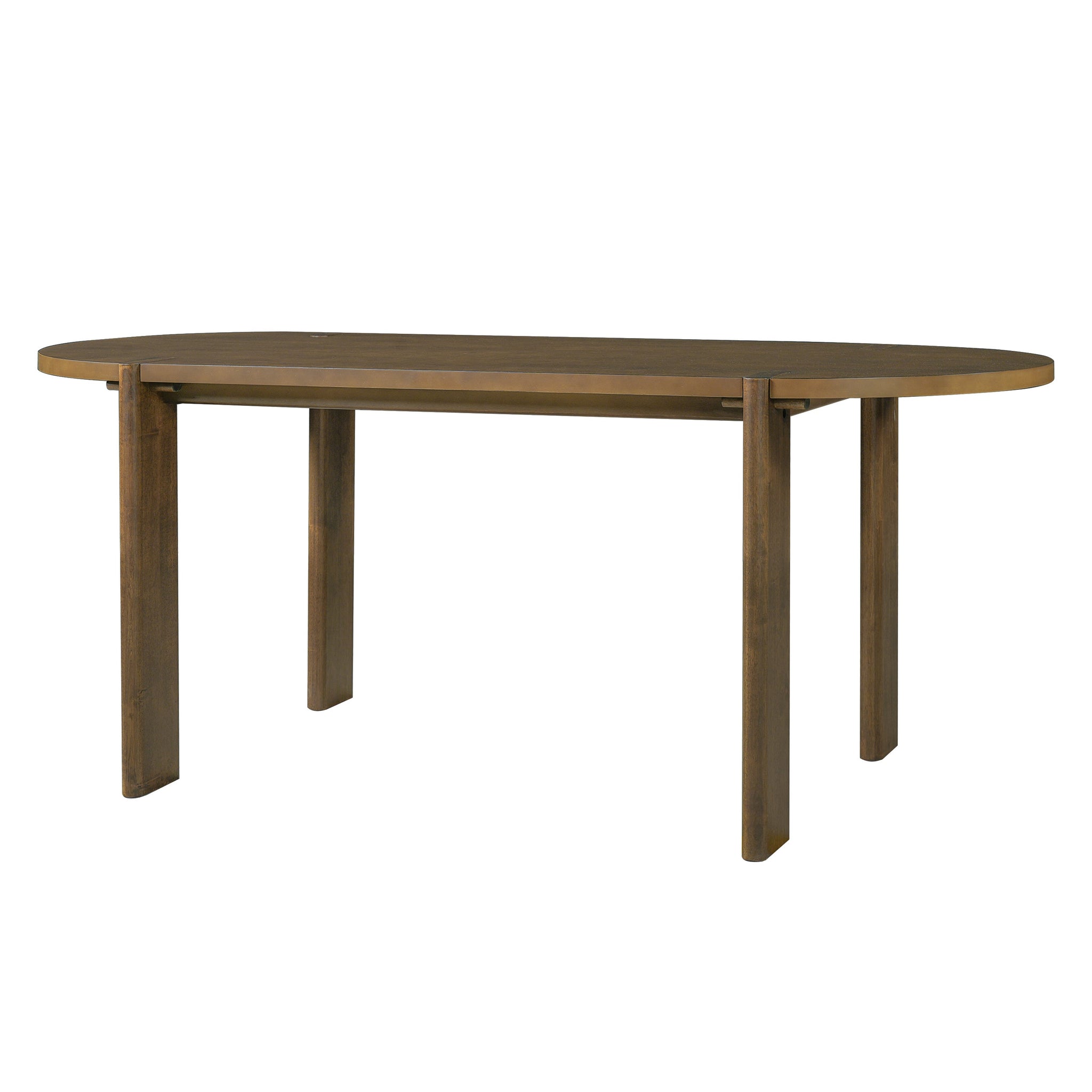 Modern Wooden Dining Table for 4 to 6 People, 71" Large by HouseOfZazla