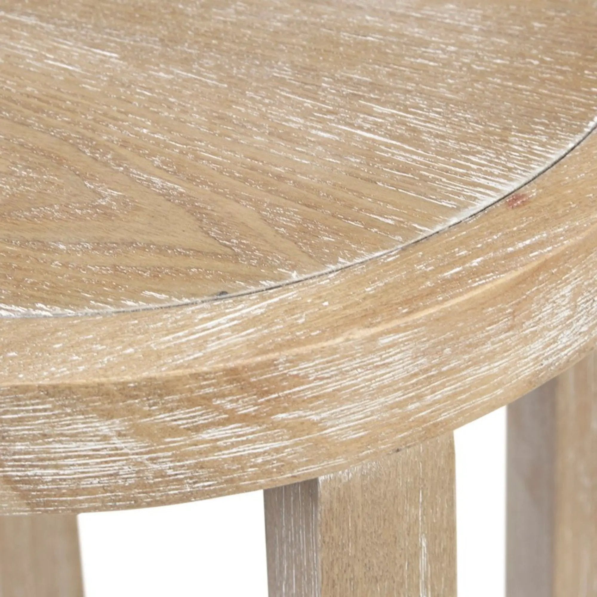 Bedford - Round Accent Table - Reclaimed Wheat by Unique Piece Furniture
