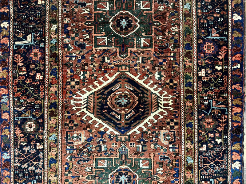 Antique Persian Karajeh Heriz Rug 5x6 by Jewel Rugs