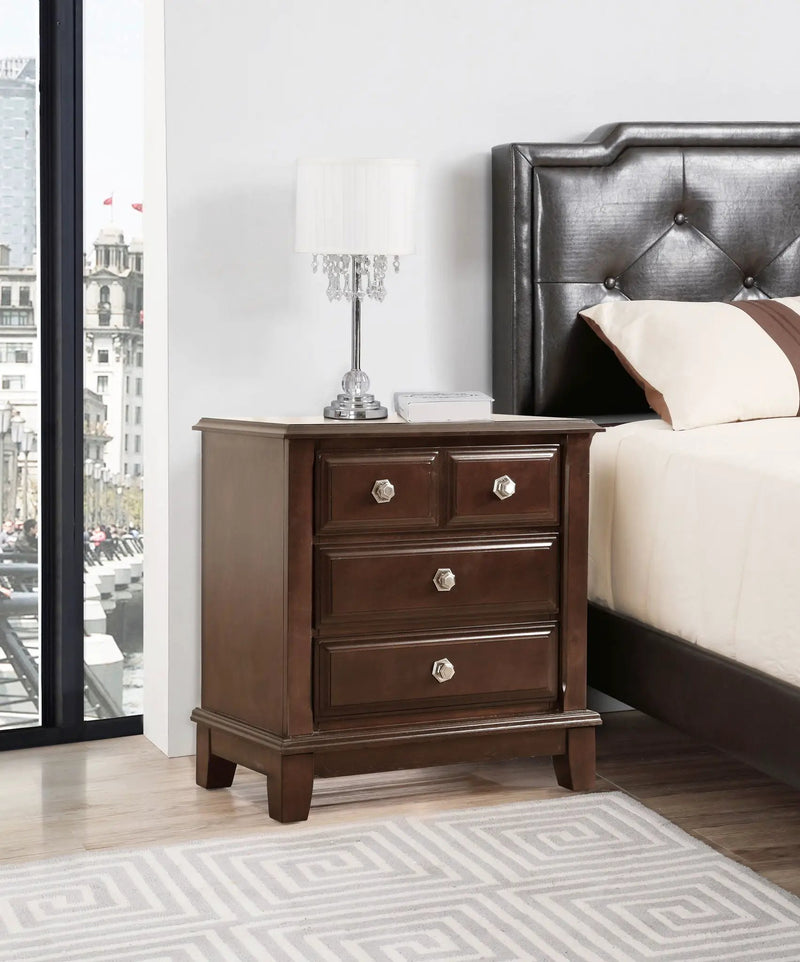 Ashford - Nightstand - Cappuccino by Unique Piece Furniture