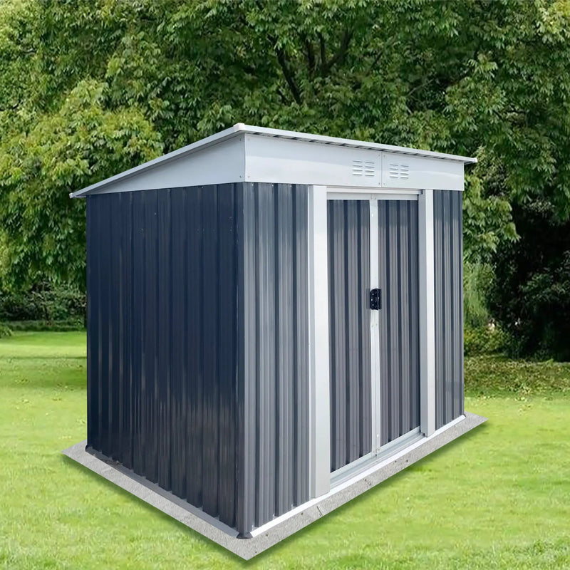 Outdoor Storage Sheds 6FTx4FT Pent Roof by HouseOfZazla
