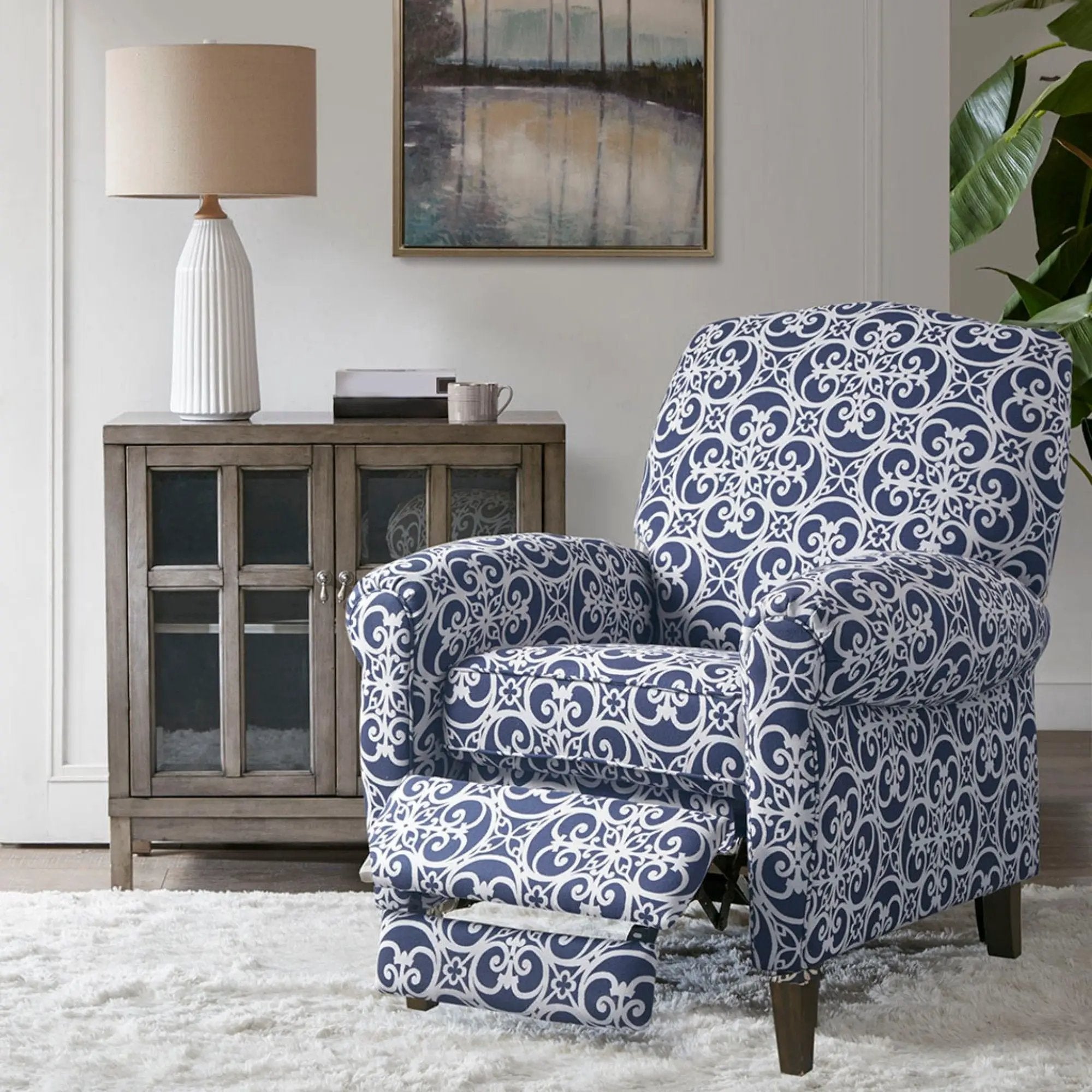 Kirby - Transitional Push Back Recliner Chair by Unique Piece Furniture