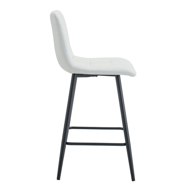 Bar Chair Set Comfortable With Metal Legs And Ergonomic Design by HouseOfZazla
