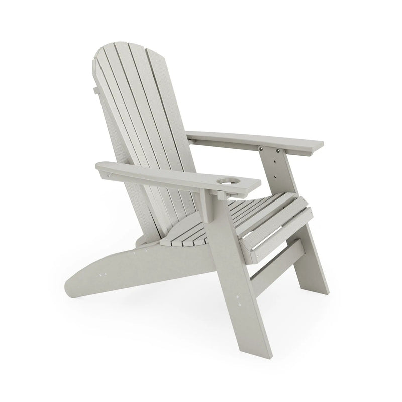 Adirondack Chair Sturdy HDPE Poly Lumber For Poolside, Patio, And Garden Relaxation by Unique Piece Furniture