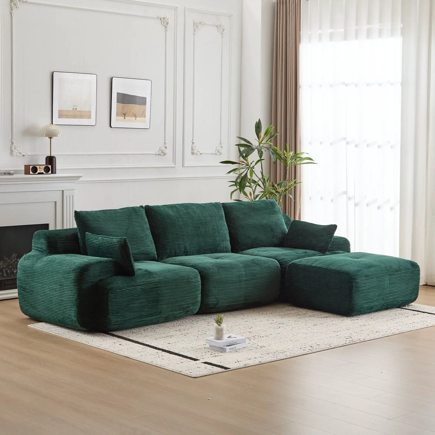 Compressed Sofa Large Sectional Couches for Living Room by HouseOfZazla