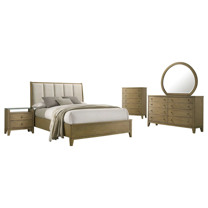 Granada 5-piece Queen Bedroom Set Natural Pine by Unique Piece Furniture