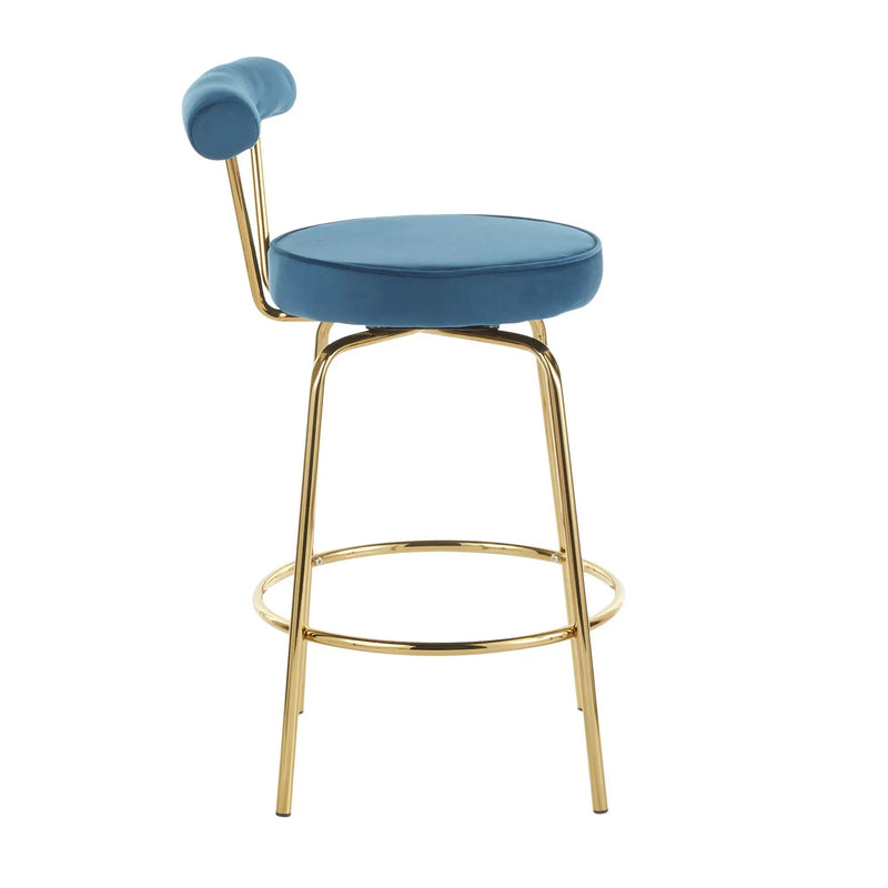Rhonda - Glam Counter Stool (Set of 2) by Unique Piece Furniture