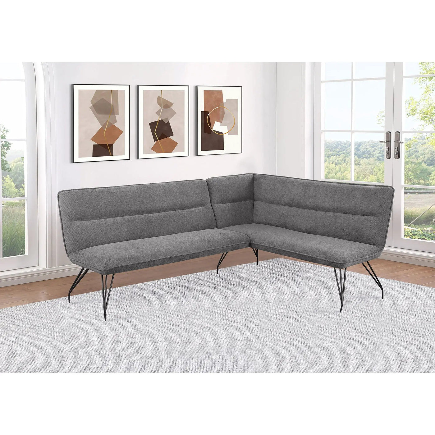 Ledger - L-Shaped Dining Bench by HouseOfZazla