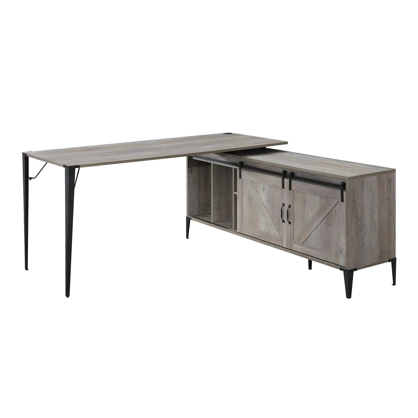 Zakwani - Writing Desk w/USB by Unique Piece Furniture