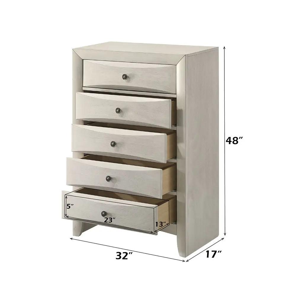 Ramondi - Chest - Antique White by Unique Piece Furniture