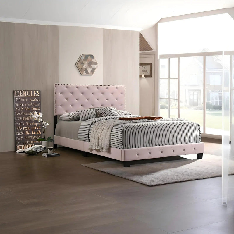 Luxurious Upholstered Bed by Unique Piece Furniture