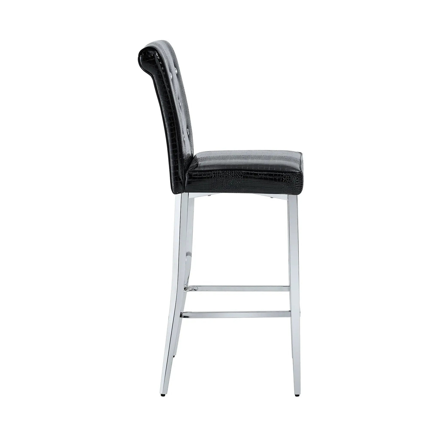 Bar Chairs & Crystal Clasp Design (Set of 2) by HouseOfZazla