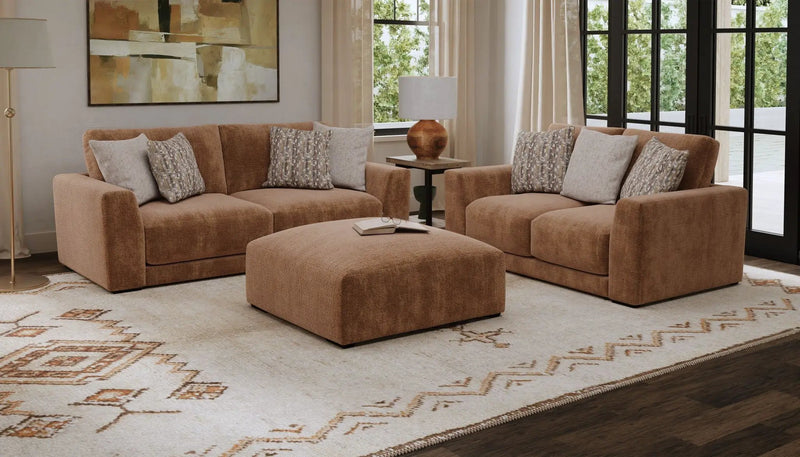 Silas - Loveseat - Mocha by Unique Piece Furniture