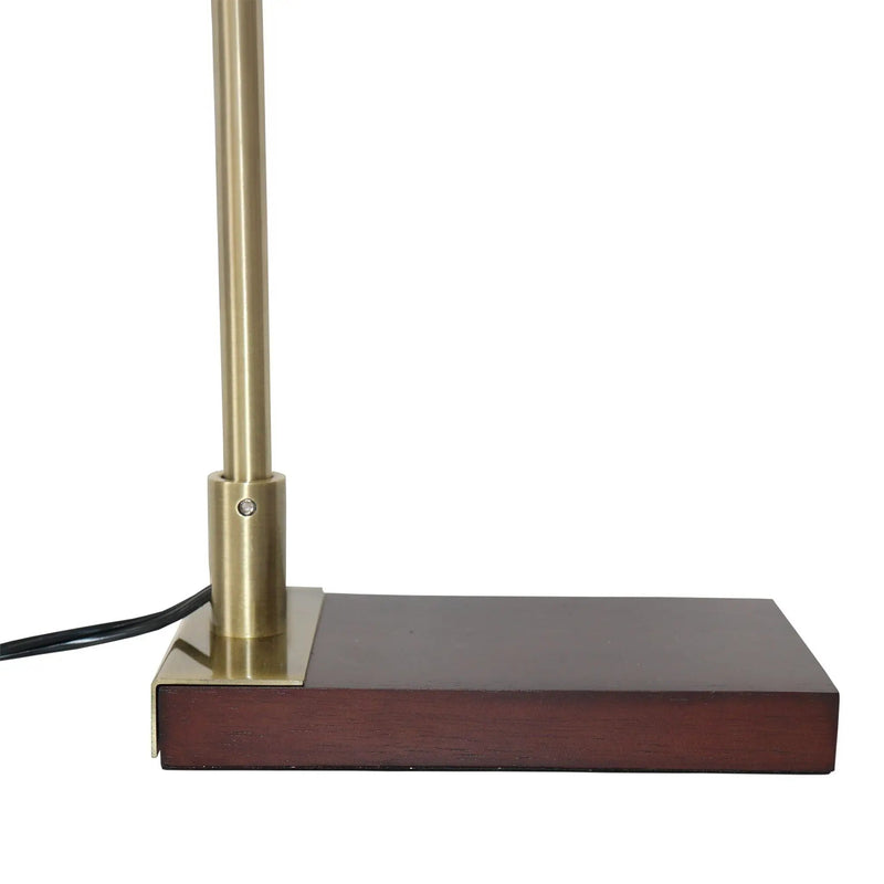 Bedroom Table Lamp With Lampshade - Bronze by HouseOfZazla