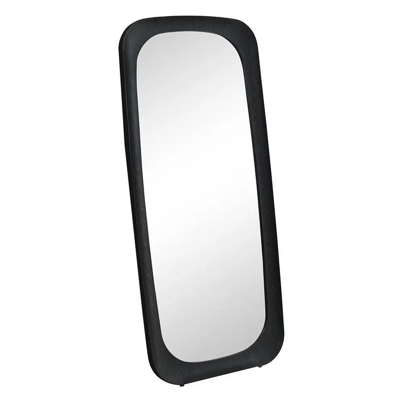 Izusa - Floor Mirror - Black by Unique Piece Furniture