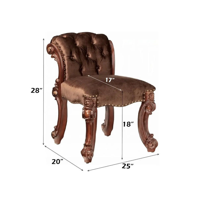 Vendome - Vanity Stool by Unique Piece Furniture