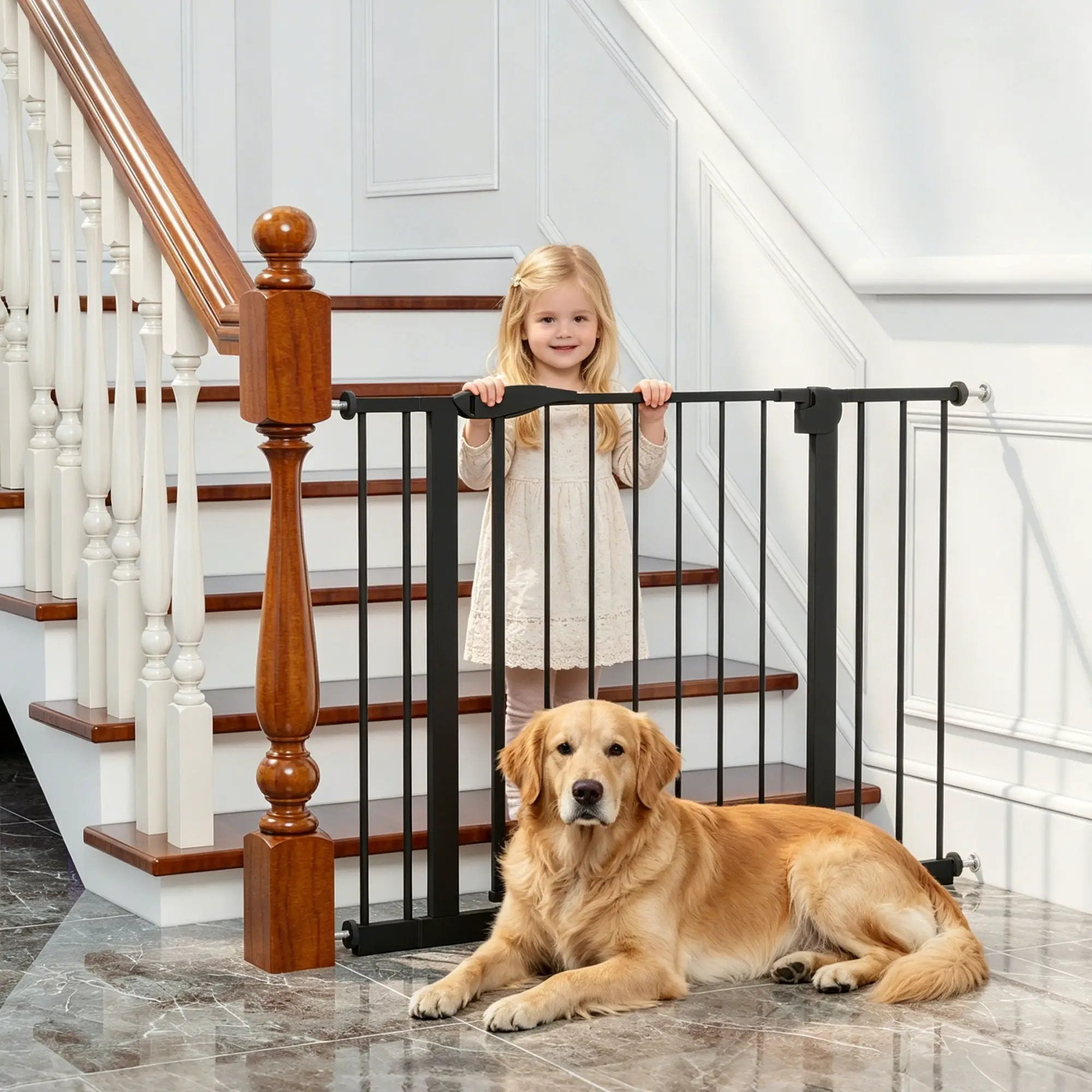 Baby Gate For Stairs And Doorways by HouseOfZazla