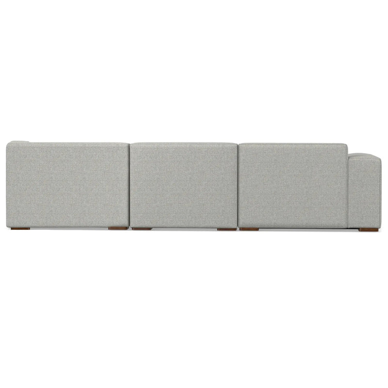 Rex - Handcrafted Sectional Sofa And Ottoman by HouseOfZazla