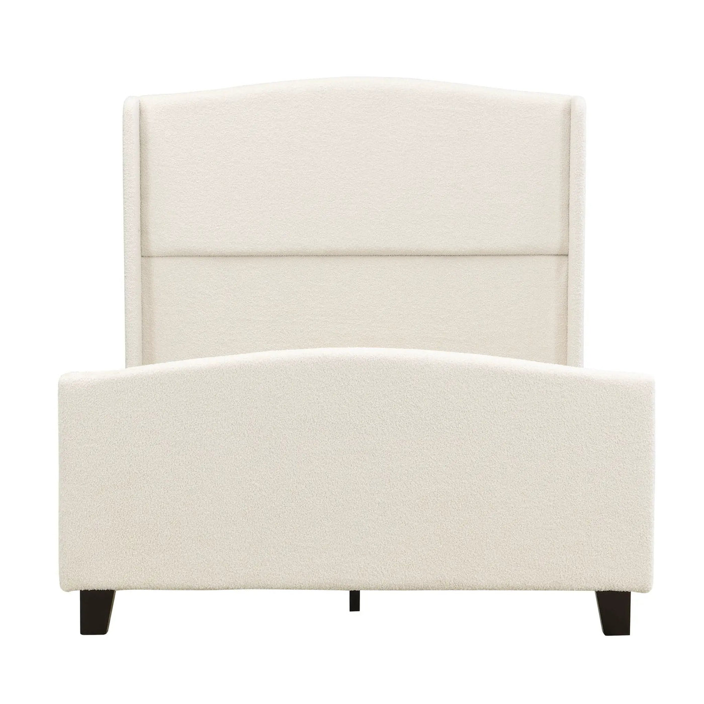 Platform Bed Frame With Tall Headboard And High Footboard by HouseOfZazla