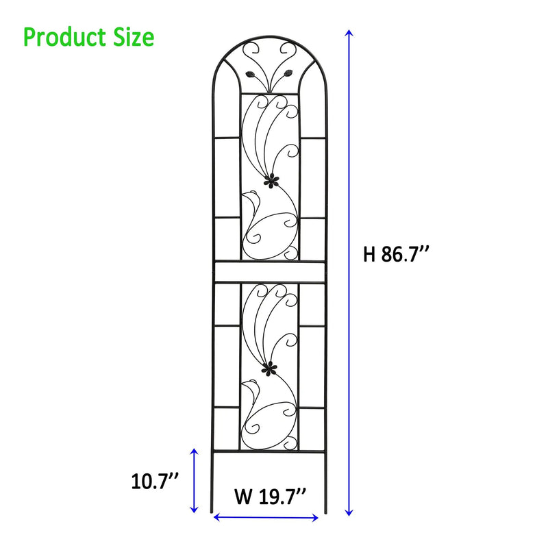 2 Pack Metal Garden Trellis by HouseOfZazla