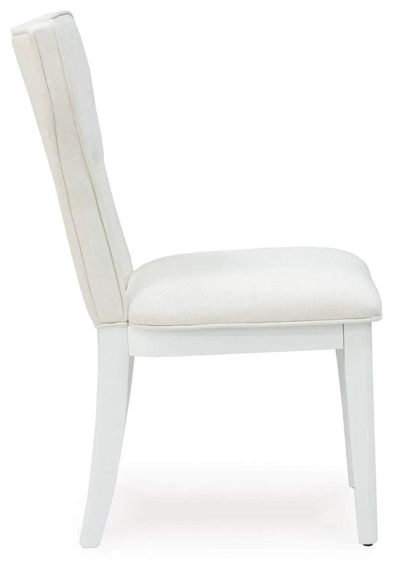 Chalanna - Dining Upholstered Side Chair (Set of 2) - White by Unique Piece Furniture