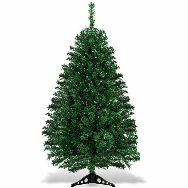 4 Feet Tabletop Artificial Christmas Tree with LED Lights by DirectDeals