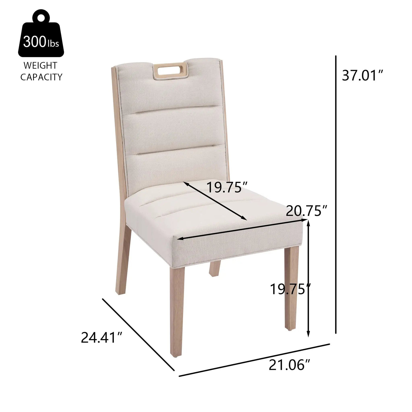 Upholstered Armless Dining Chairs by HouseOfZazla