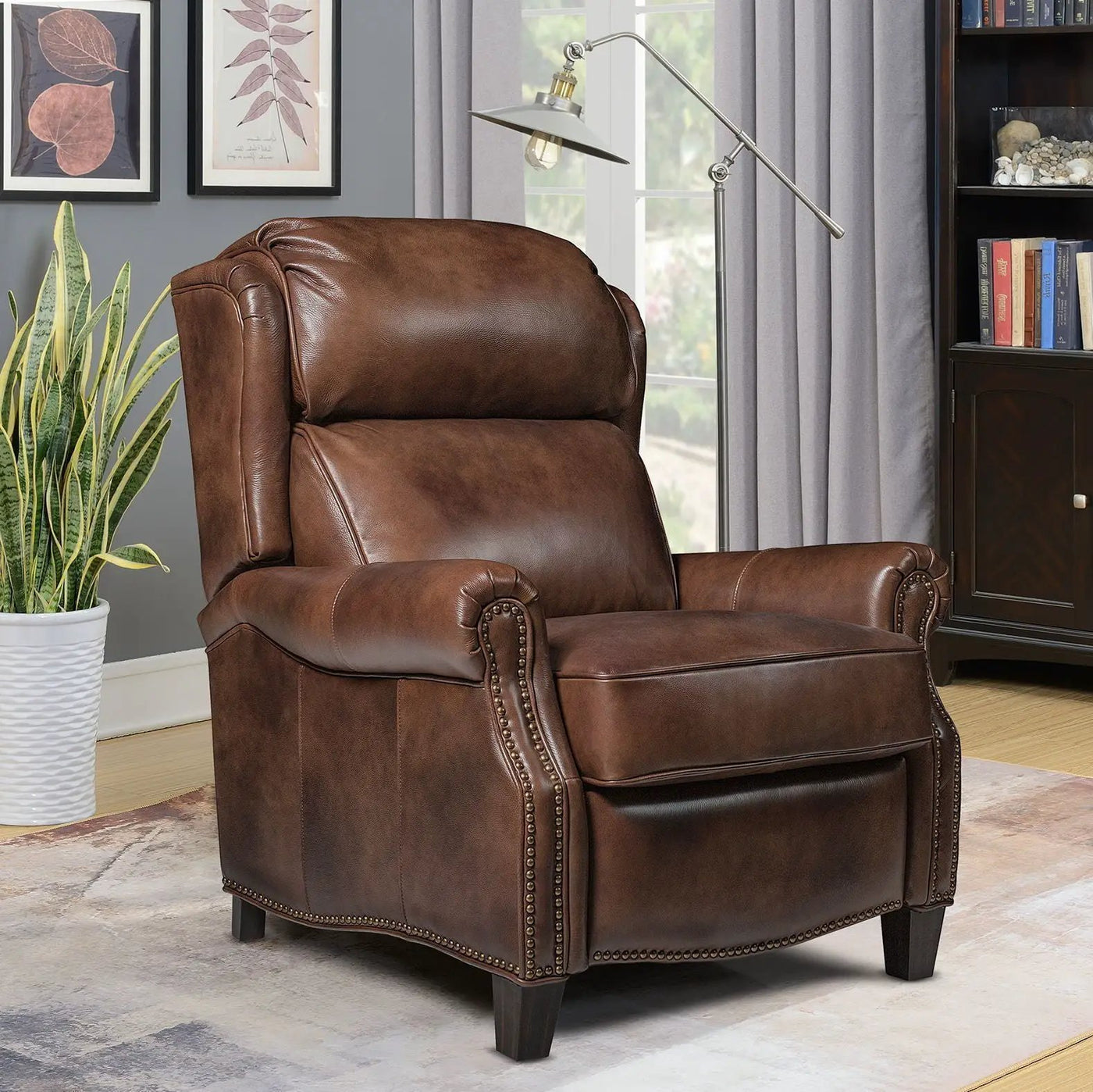 Meade - Push Thru The Arm Recliner by Unique Piece Furniture