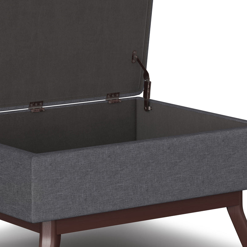 Owen - Upholstered Rectangular Storage Ottoman by HouseOfZazla