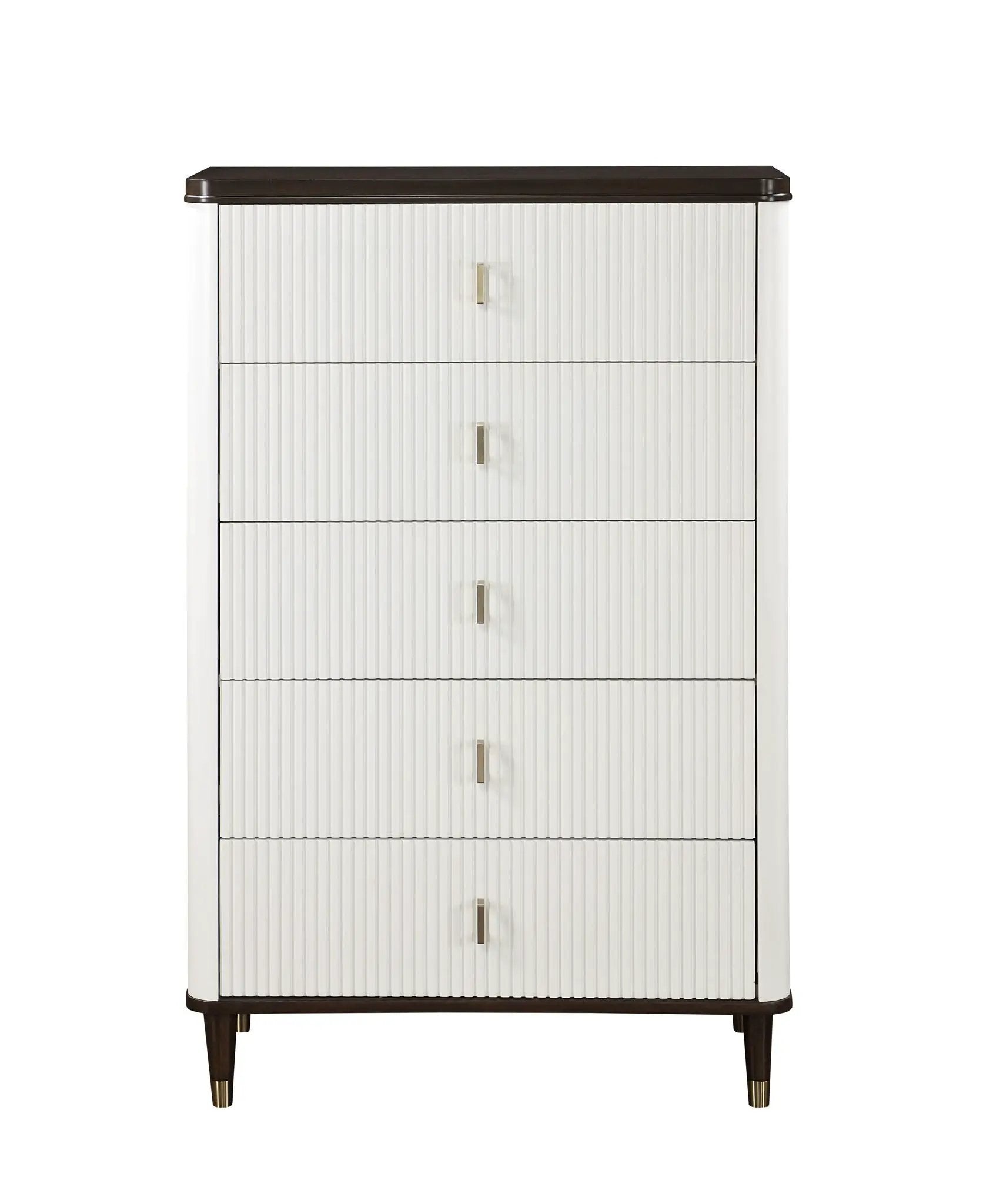 Carena - Chest - White / Walnut by Unique Piece Furniture