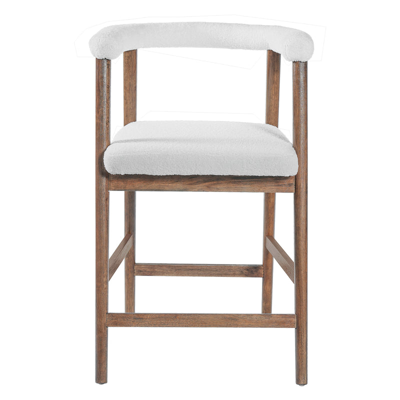 24.5'' Seat Height Bar Stools with Back, Set of 2 by HouseOfZazla