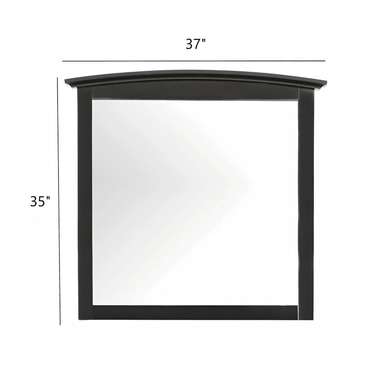 Modern Farmhouse Design Elegant Wall Mirror by Unique Piece Furniture