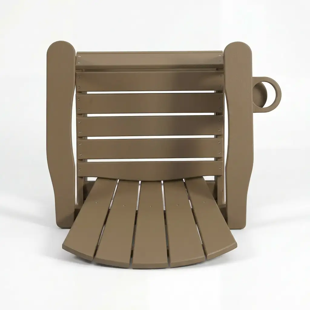HDPE Bar Height Adirondack Chair with Cup Holder by HouseOfZazla