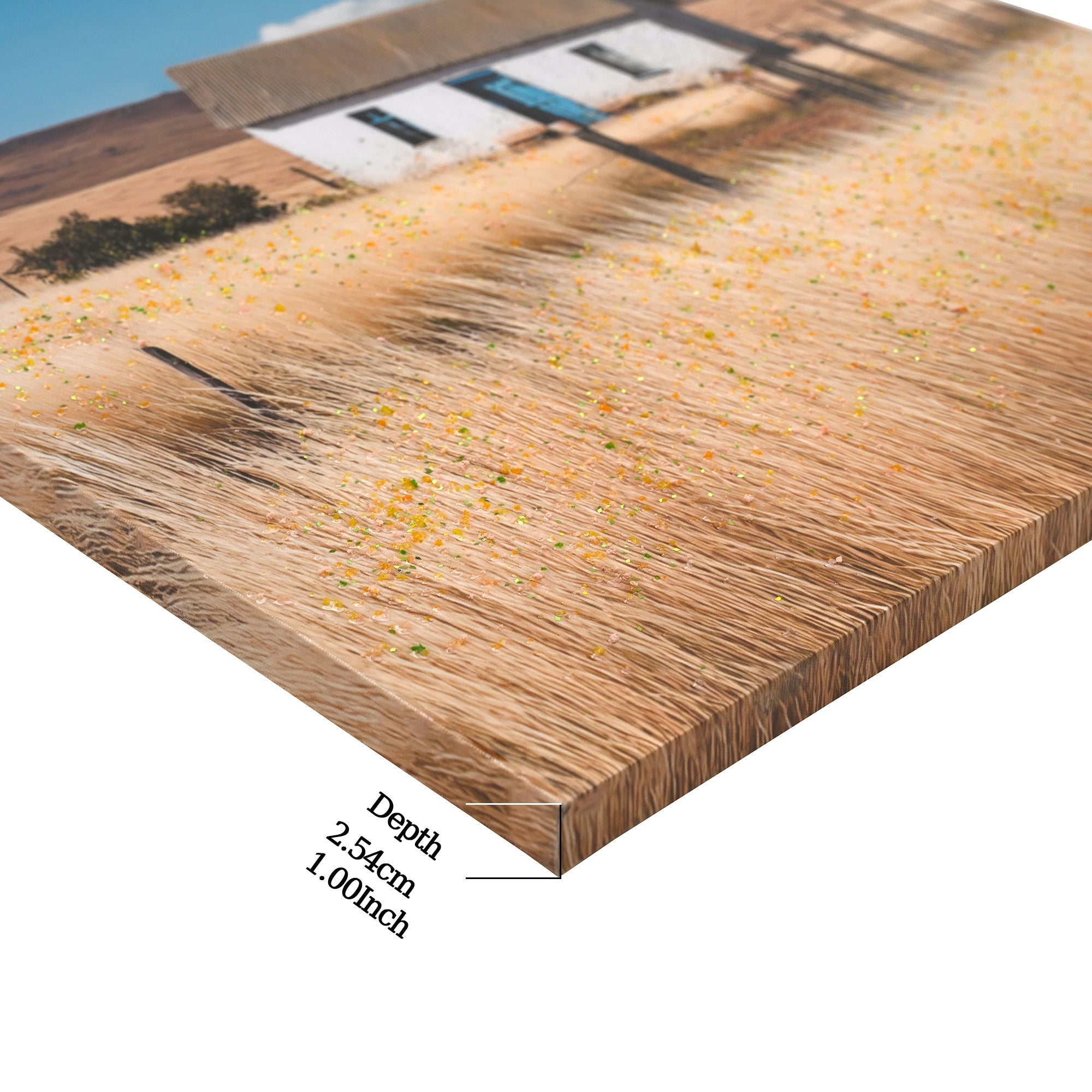 Farmhouse House Wall Art Canvas Print by HouseOfZazla