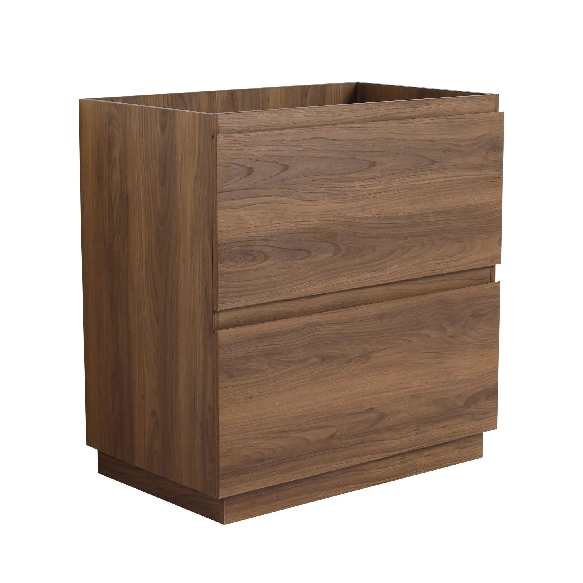 Modern Freestanding Bathroom Vanity Cabinet With Double Drawer by Unique Piece Furniture