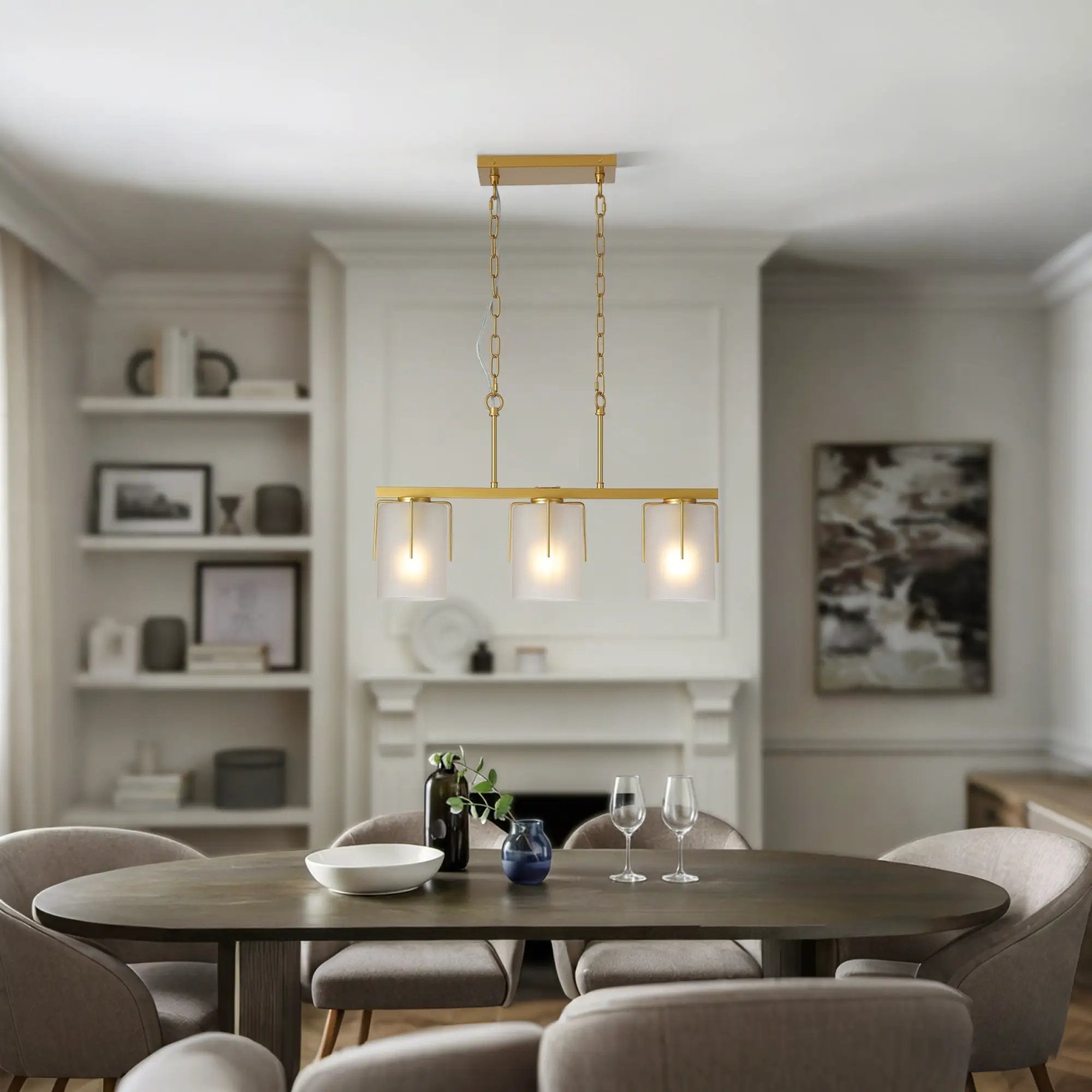 Adjustable Cylindrical Pendant Light by HouseOfZazla
