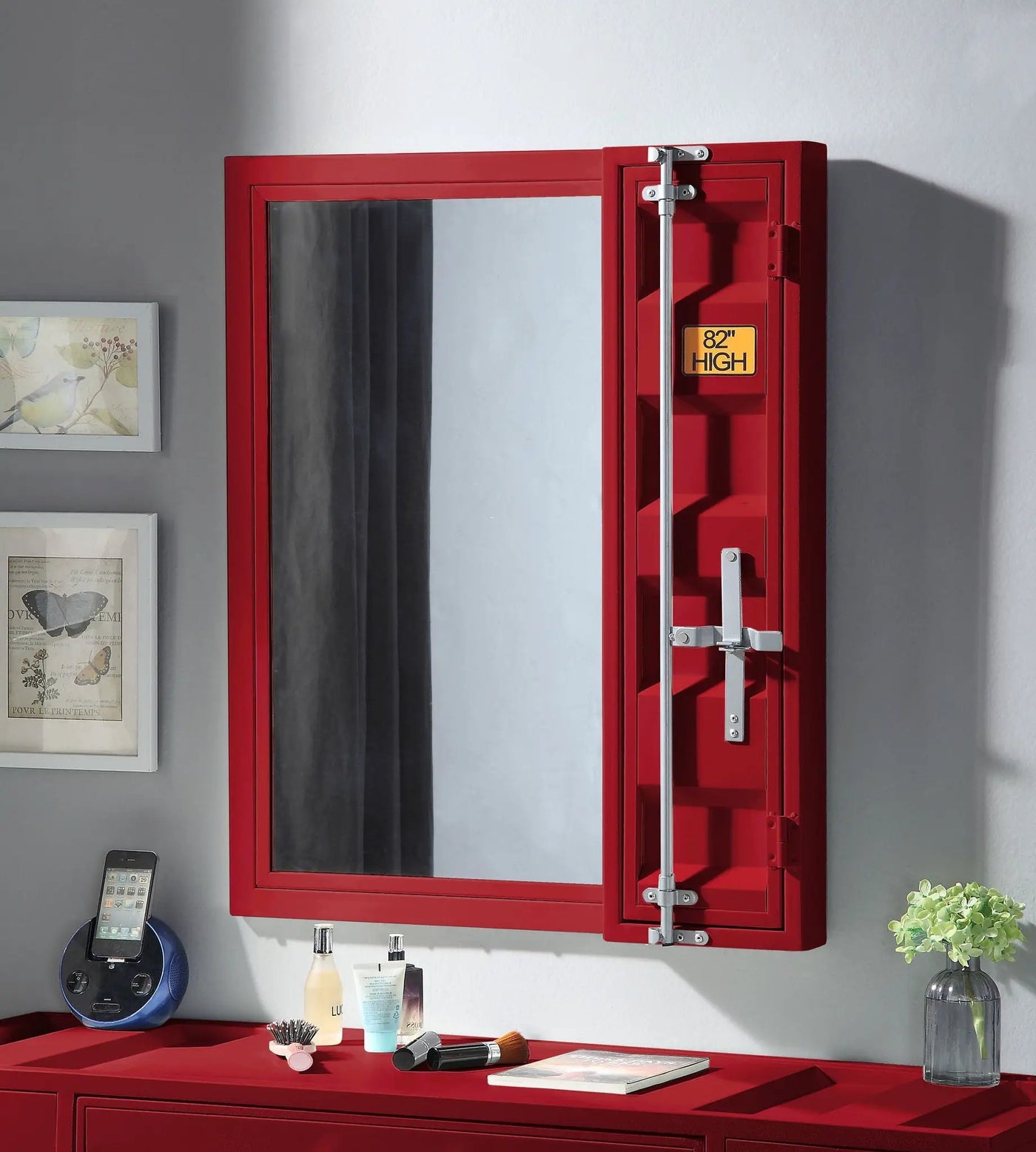 Cargo - Vanity Mirror, Clear Reflection by Unique Piece Furniture