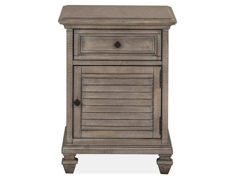 Lancaster - Chairside End Table - Dove Tail Gray by Unique Piece Furniture