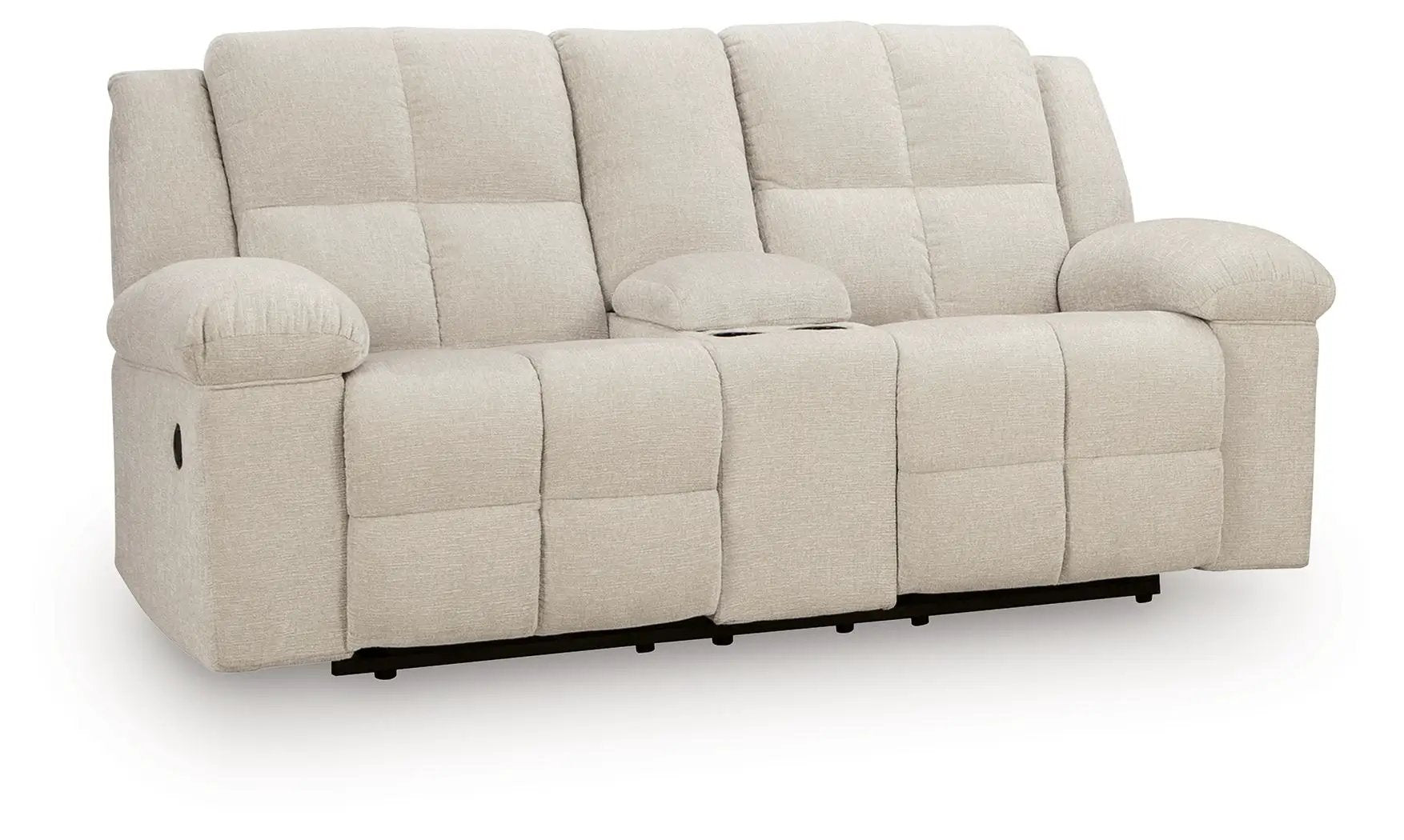 Orlen - Double Reclining Loveseat With Console - Winter by Unique Piece Furniture