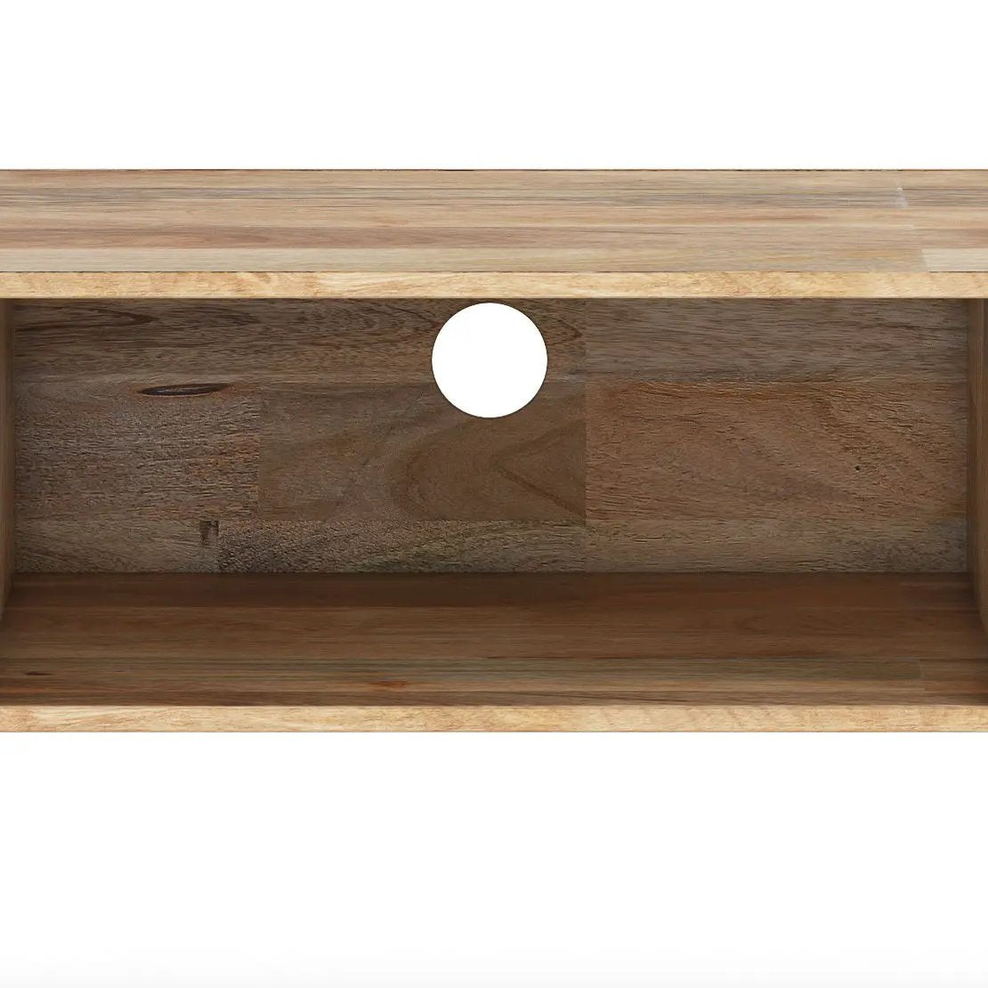 Hunter - Handcrafted TV Media Stand - Natural by HouseOfZazla