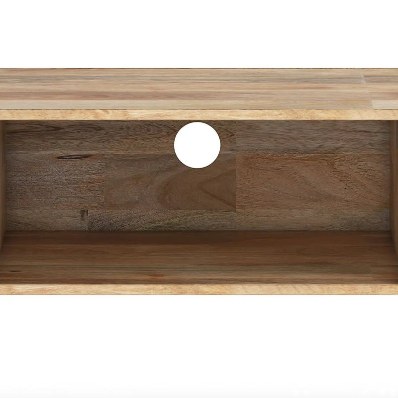 Hunter - Handcrafted TV Media Stand - Natural by HouseOfZazla