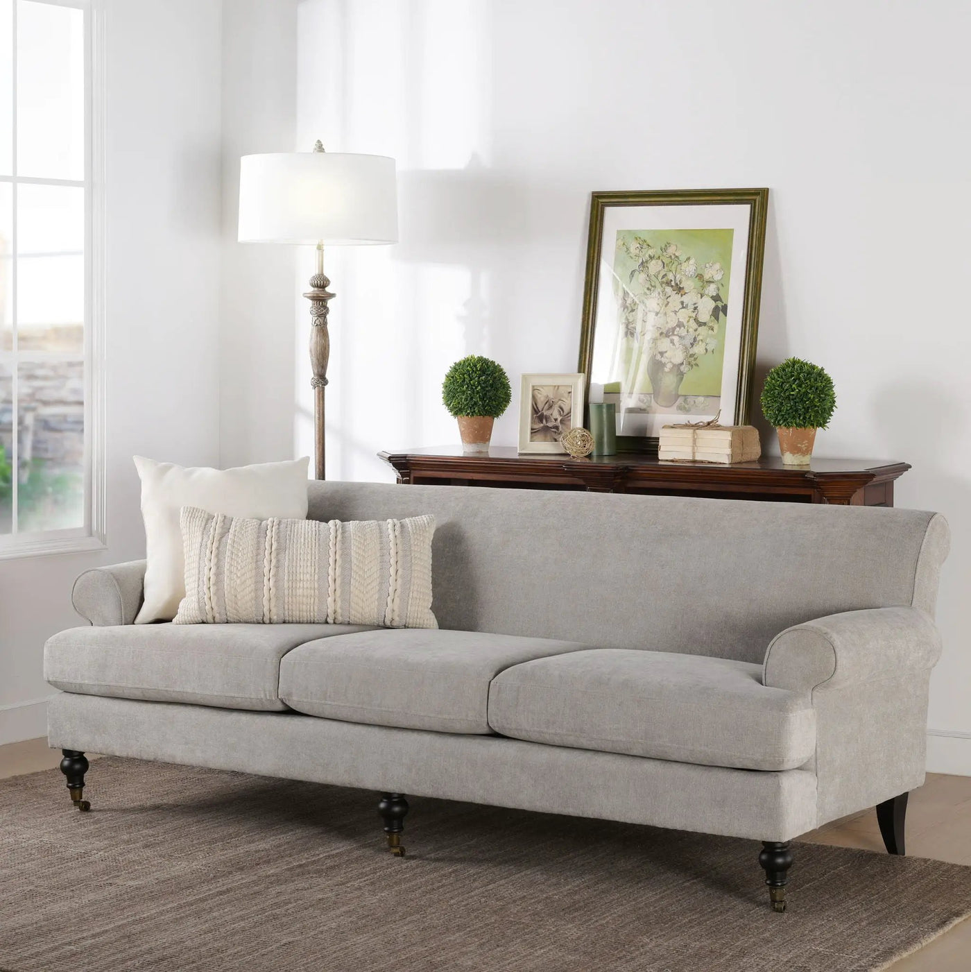 Alana Lawson - Three Cushion Tightback Sofa by HouseOfZazla