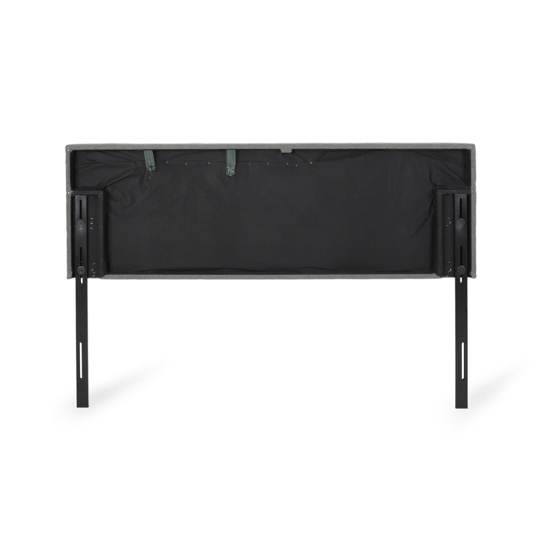 King / California King Sized Headboard - Charcoal Gray by HouseOfZazla