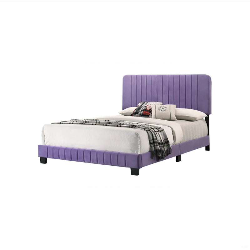 Channel Tufted Bed by Unique Piece Furniture