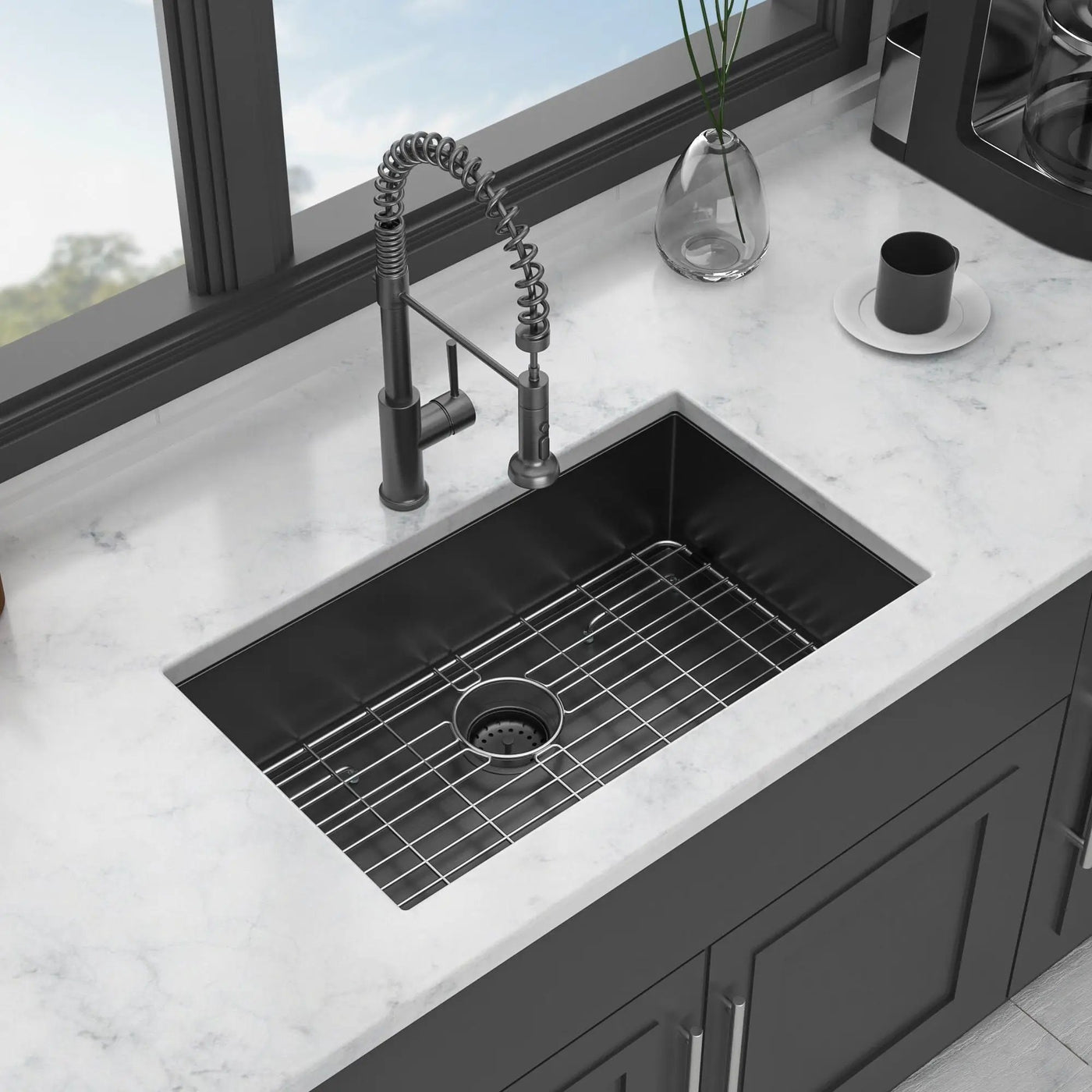 Undermount Kitchen Sink With Deep Single Bowl by HouseOfZazla