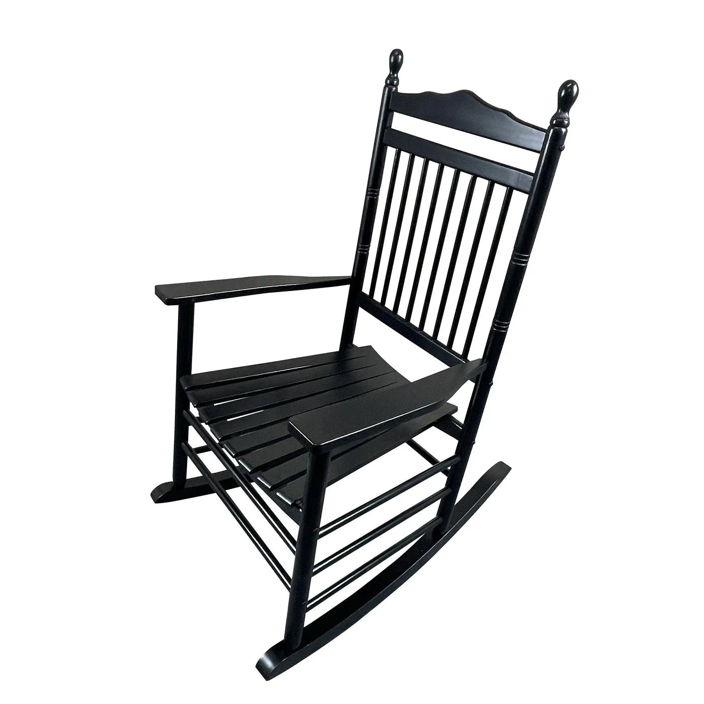 Balcony Porch Adult Rocking Chair - Wood by HouseOfZazla