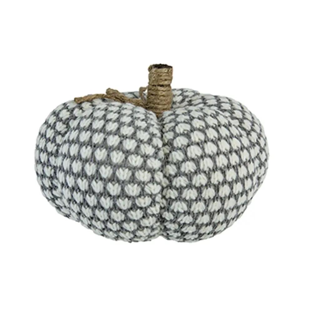 Knite Pumpkin Ornament Decor For Holiday Harvest Festival Fall Festival & Thanksgiving by HouseOfZazla