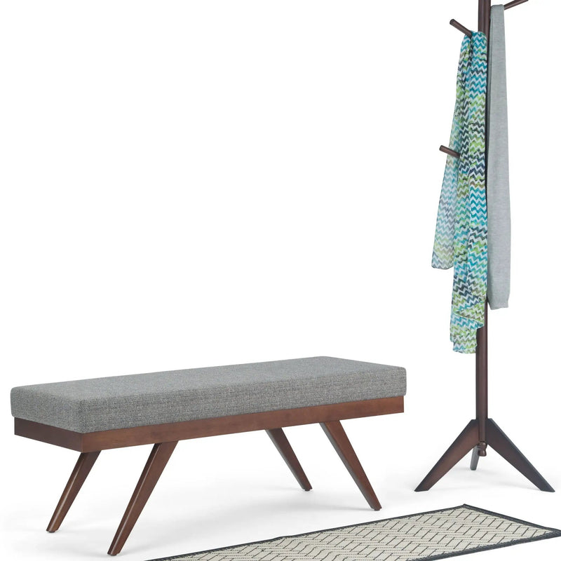 Chanelle - Mid-Century Ottoman Bench by HouseOfZazla